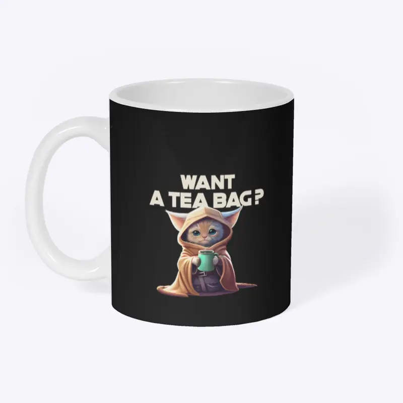 Tea bag kitty apparel