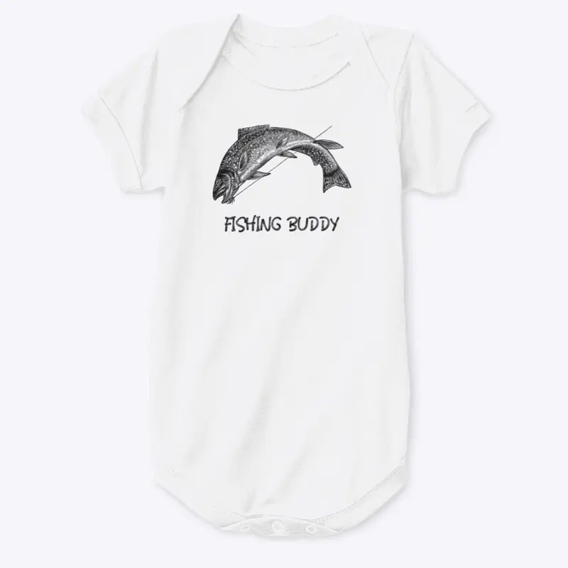 KIDS AND BABY FISHING BUDDY TEE